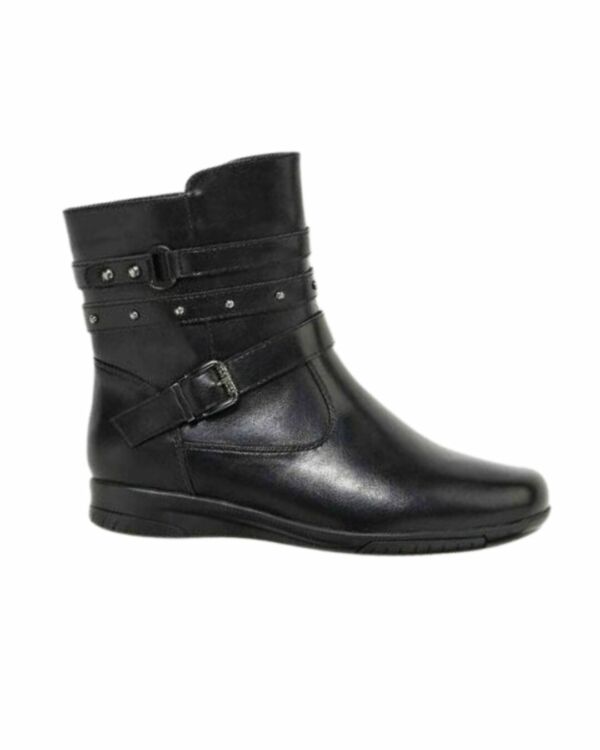 Bota Mooncity Cano Baixo Preta 71142