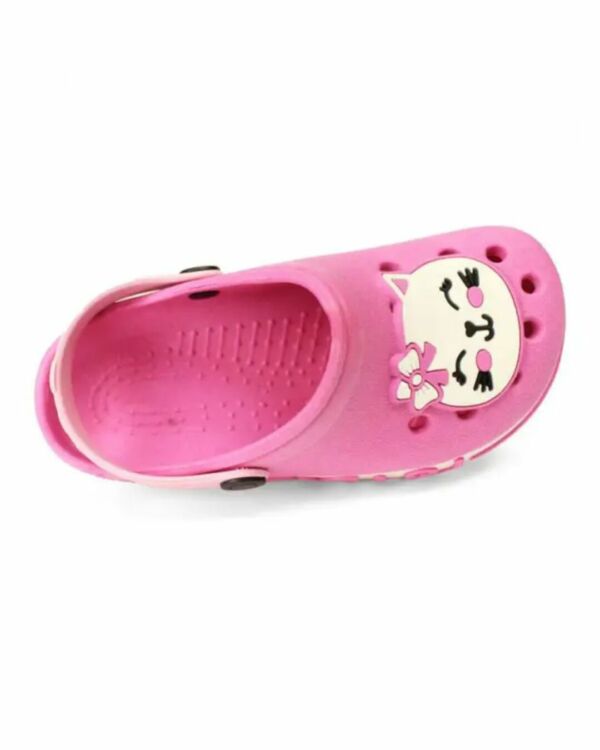 Croc Nilqi Revirão Gatinha Pink/Branco - Image 3