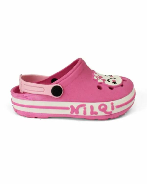 Croc Nilqi Revirão Gatinha Pink/Branco - Image 2