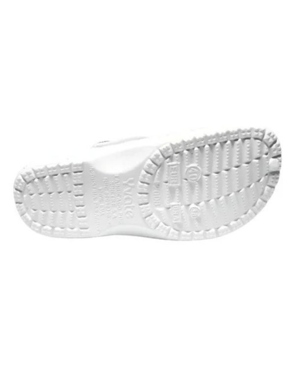 Sandália Croc Babuche Branco Yvate - Image 2