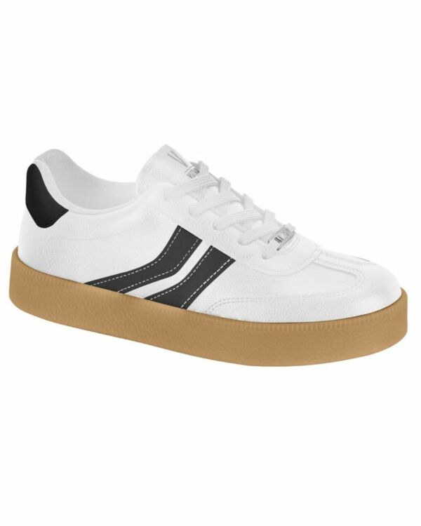 Tênis Vizzano Flatform Napa Branco/Preto 1444.100