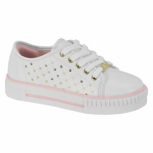 Tênis Molekinha Branco Flatform 2565.108