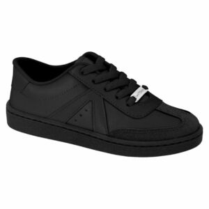 Tênis Molekinha Preto Cadarço 2574.106
