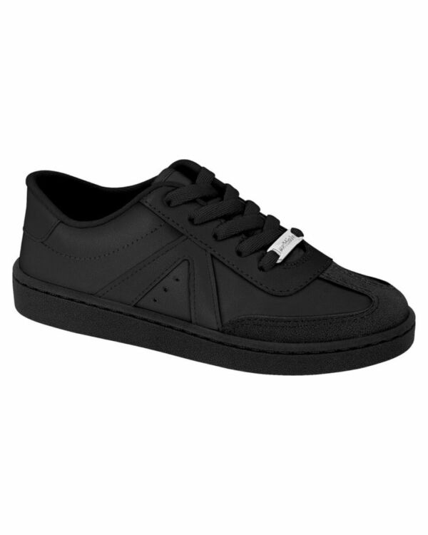 Tênis Molekinha Preto Cadarço 2574.106