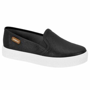 Tênis Moleca Calce Fácil Napa Preto 5712.304