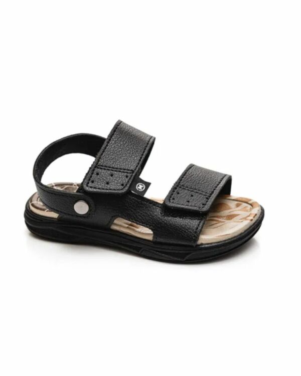 Sandália Molekinho Baby 2 Velcros Preto 2140.746