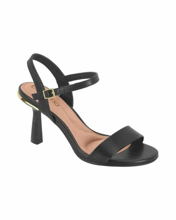 Sandalia Beira Rio Salto Fino Preta 8545.200