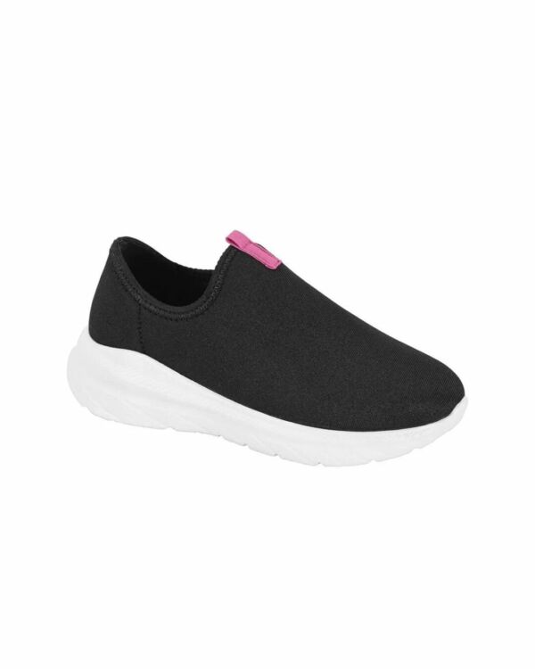 Tênis Slip On Molekinha 2584.100 Preto