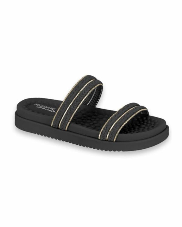 Papete Modare Pamlinha Massageadora Preto/Dourado 7178.118