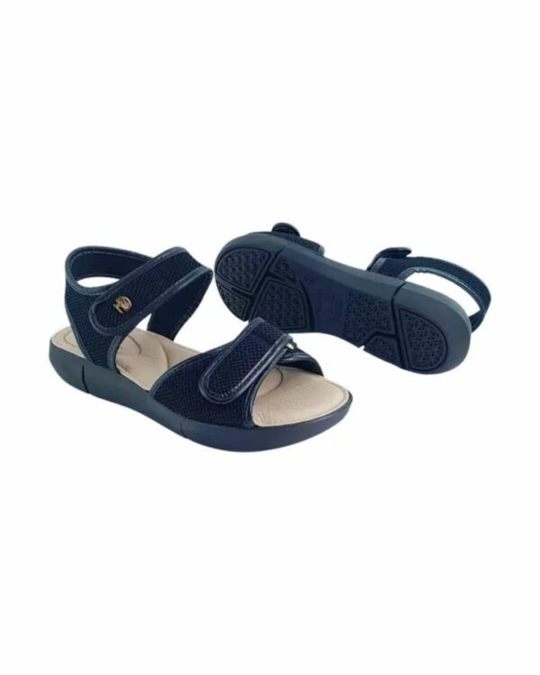 Sandália Modare 2 Velcros Preta 7199.108 - Imagem 2