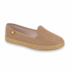 Sapatilha Moleca Napa Tresse Camel 5696.304