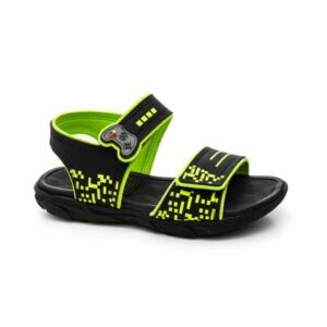 Sandália Molekinho Preto/Amarelo 2400.174