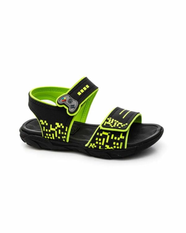 Sandália Molekinho Preto/Amarelo 2400.174