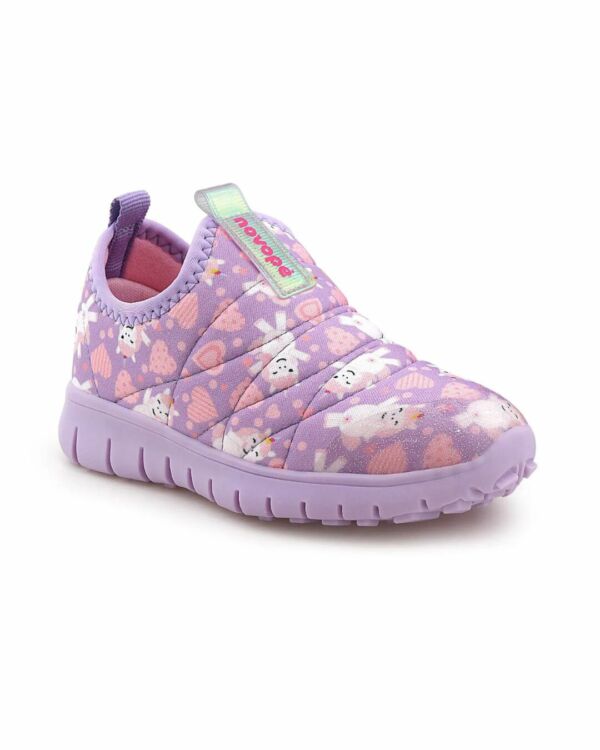 Tênis Novopé Menina Unicornio Lilas10001273