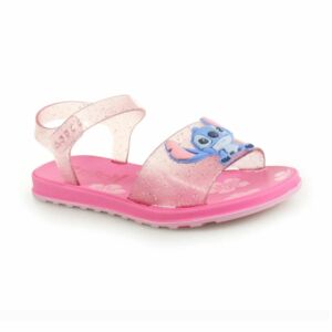 Sandália Stitch Rosa Glitter 23196