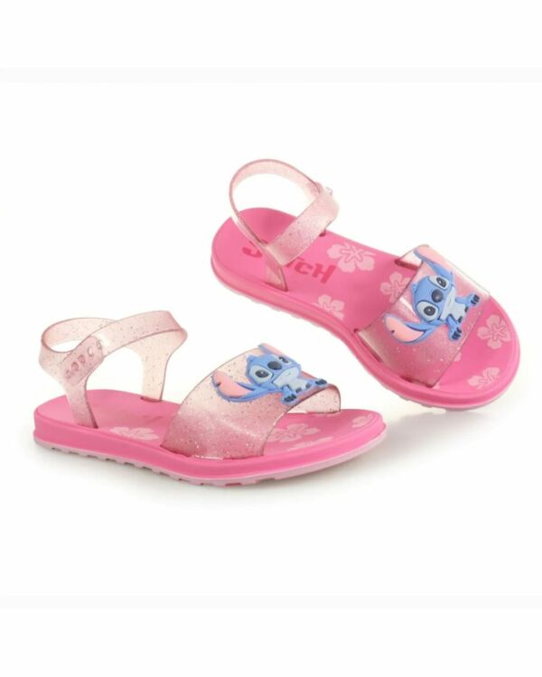 Sandália Stitch Rosa Glitter 23196 - Imagem 3