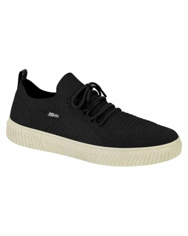 Sapatênis Actvitta Knit Calce Fácil Preto 4916.518