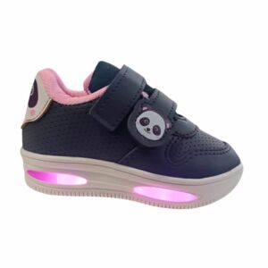 Tênis Infantil Mini Pé Com Led Panda mp2509