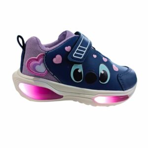 Tênis Infantil Mini Pé Com Led Stitch mp2538