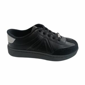 Tênis Molekinha Preto Cadarço 2574.106