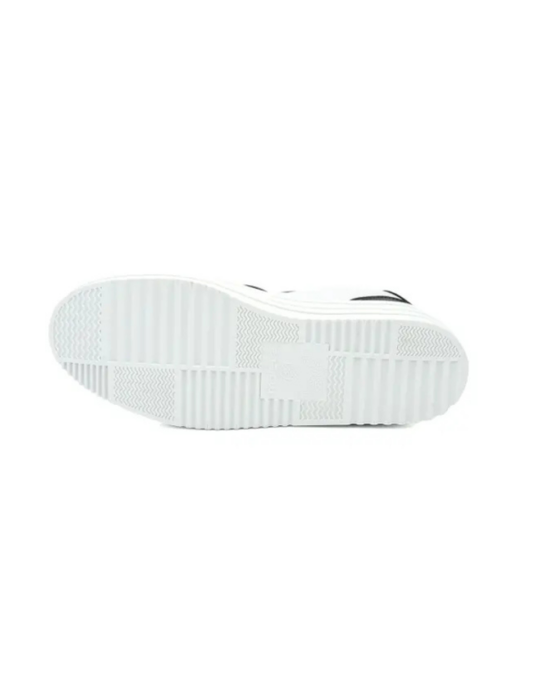 Tênis Moleca Flatform Branco Preto 5782.313 - Imagem 3