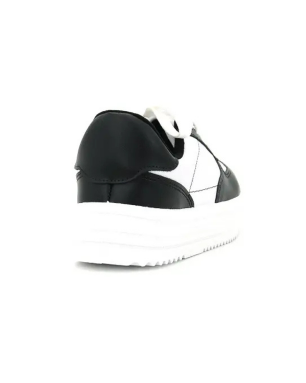 Tênis Moleca Flatform Branco Preto 5782.313 - Imagem 4