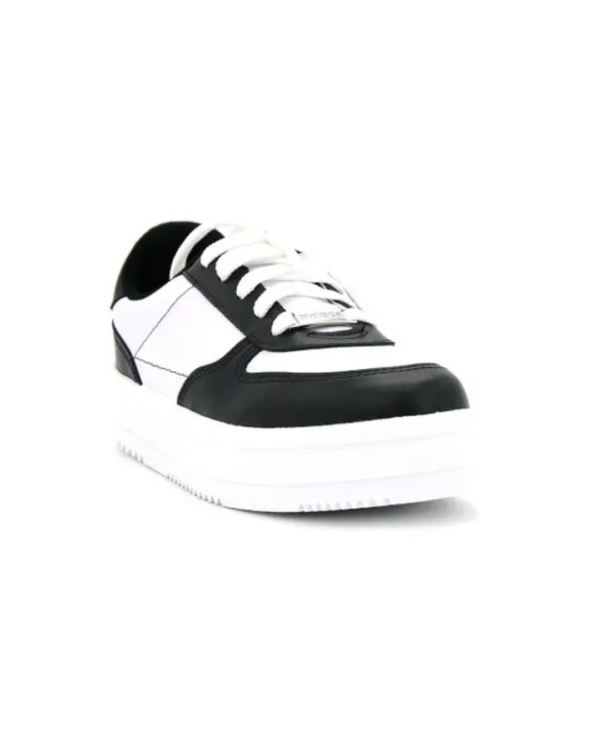 Tênis Moleca Flatform Branco Preto 5782.313 - Imagem 2