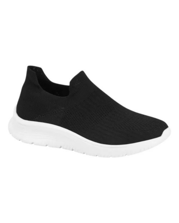 Tênis Beira Rio Calce Fácil Knit Preto 4332.101