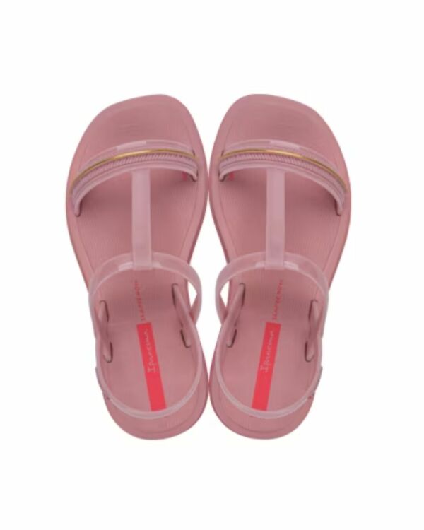 Sandalia Ipanema Glow Infantil Rosa Dourado 27403 - Imagem 2