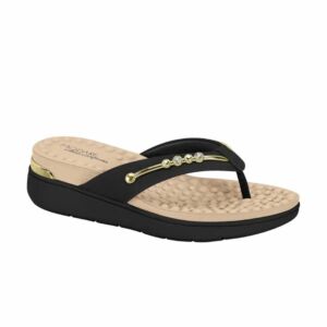 Tamanco Modare Ultra Conforto Massageadora Preto 7151.115