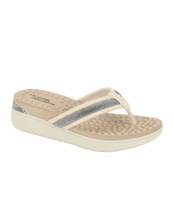 Tamanco Modare Ultra Conforto Creme 7151.134