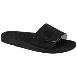 Chinelo Slide Br Sport Massageador Velcro Preto 2254.104