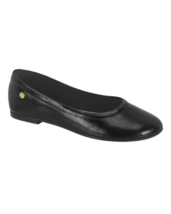 Sapatilha Moleca Napa Preta 5828.100