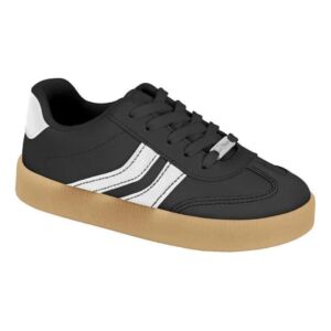 Tênis Casual Borracha Marrom Molekinha Preto/Branco 2582.102