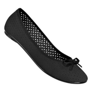 Sapatilha Feminina Furadinha Moleca Preta 5726.115