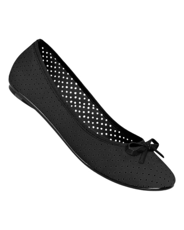 Sapatilha Feminina Furadinha Moleca Preta 5726.115