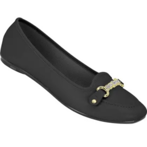 Sapatilha Mocassim Moleca Napa Preto 5726.136