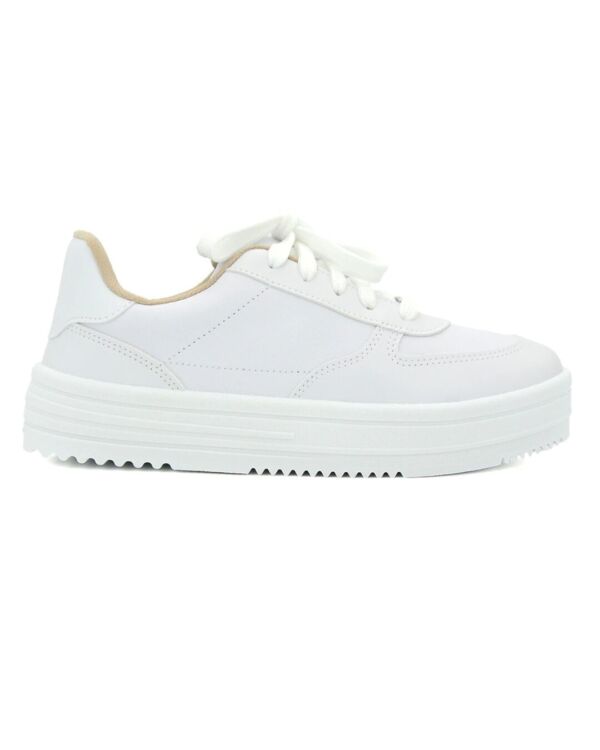 Tênis Moleca Flatform Branco 5782.313