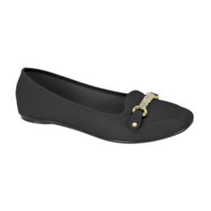 Sapatilha Mocassim Moleca Napa Preto 5726.136