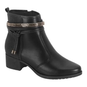 Bota Moleca Salto Bloco Preto 5346.103