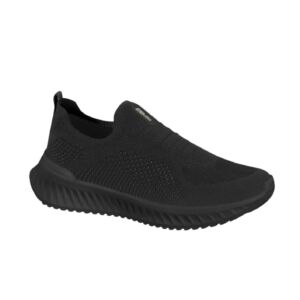 Tênis Actvitta Calce Fácil Knit Preto 4917.117