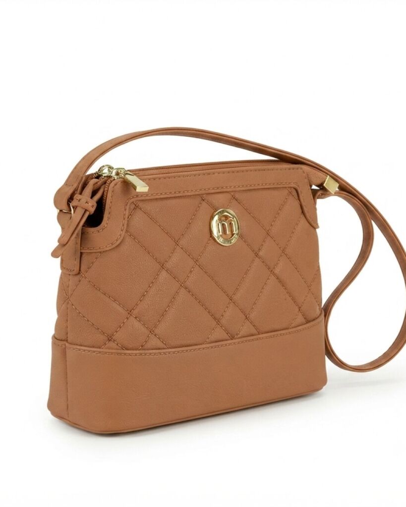 Bolsa Moleca 50062.1 Transversal Camel - Imagem 2