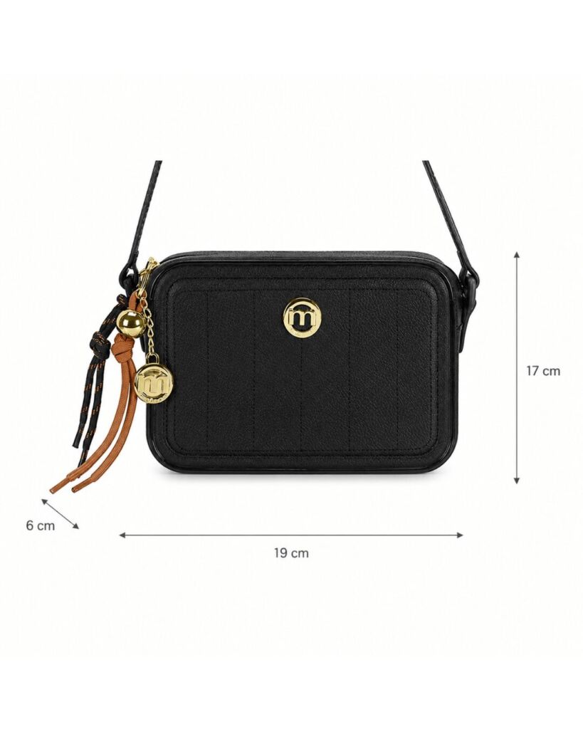 Bolsa Moleca 50042.13 transversal preta - Imagem 2