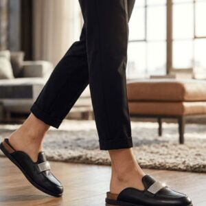 Mule Clog Beira Rio Preto Strass 4317.101
