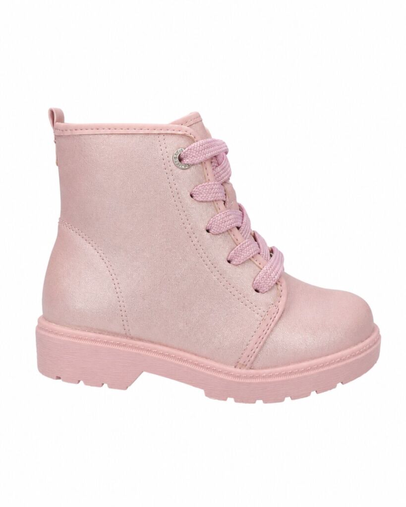 Bota Molekinha 2164.134 Rosa Glitter para meninas - Imagem 2