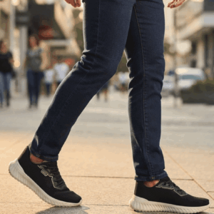 Tênis Masculino Esportivo Actvitta 4917.118 Preto Areia Solado Off White