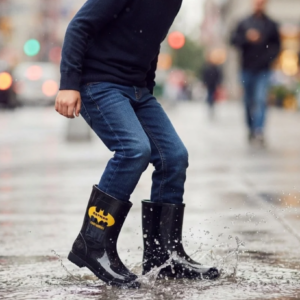 Bota Galocha Infantil Batman Menino Grendene Kids