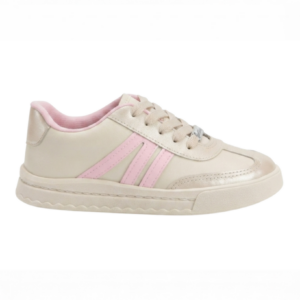 BRANCO OFF/GLITER PRATA/ROSA