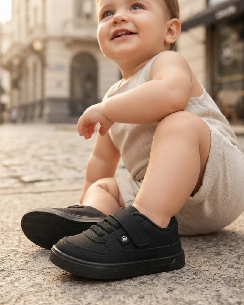 Tênis Molekinho Baby Preto 2133.182