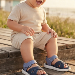 Sandália Molekinho Baby Velcro Marinho 2619.217